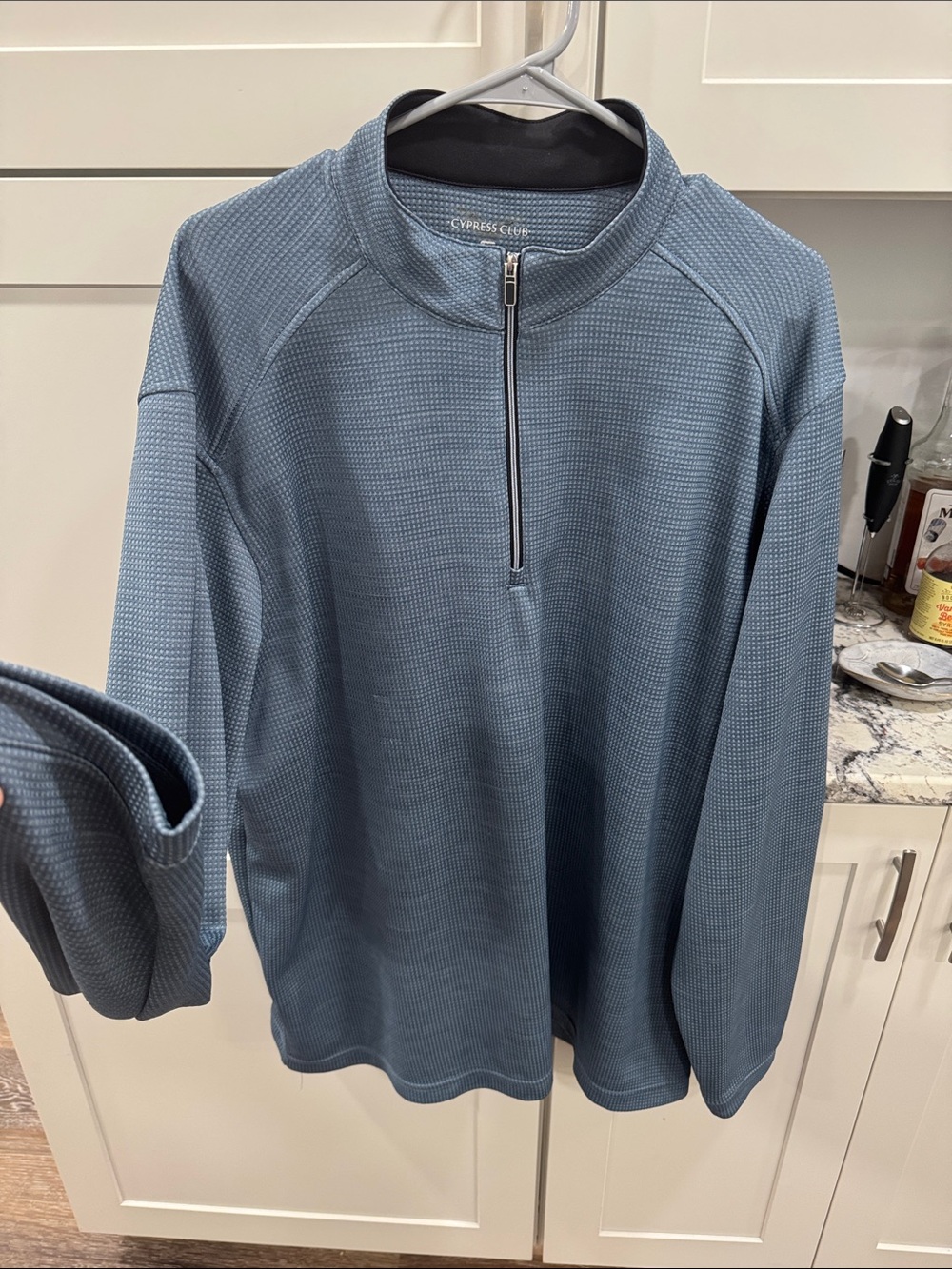 Men’s Cypress Club, 1/4 zip pullover, size XXL